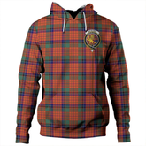 Clan Nicolson Ancient Tartan Hoodie Crest XBYWH5BY-1 Nicolson Ancient Tartan Hoodies